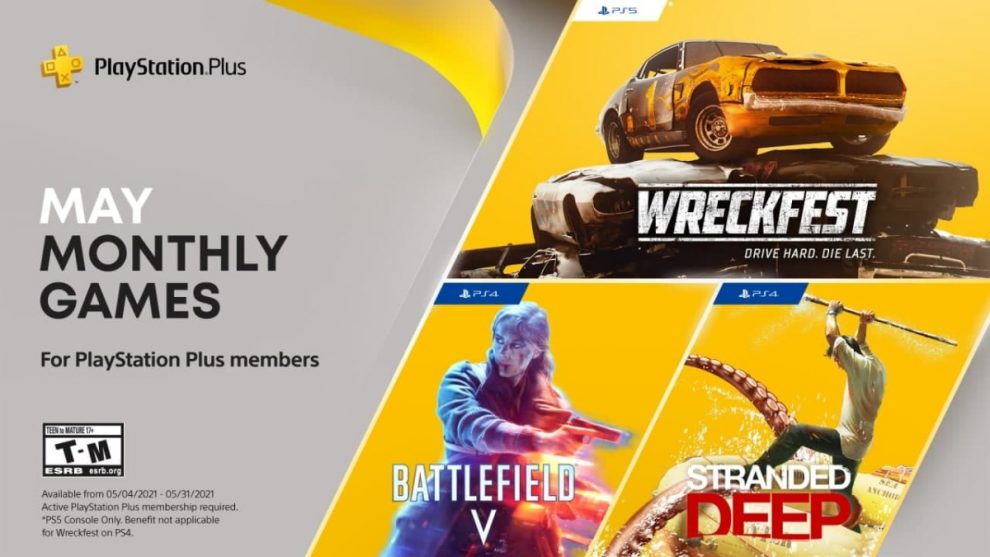 PS Plus, annunciati i giochi di maggio