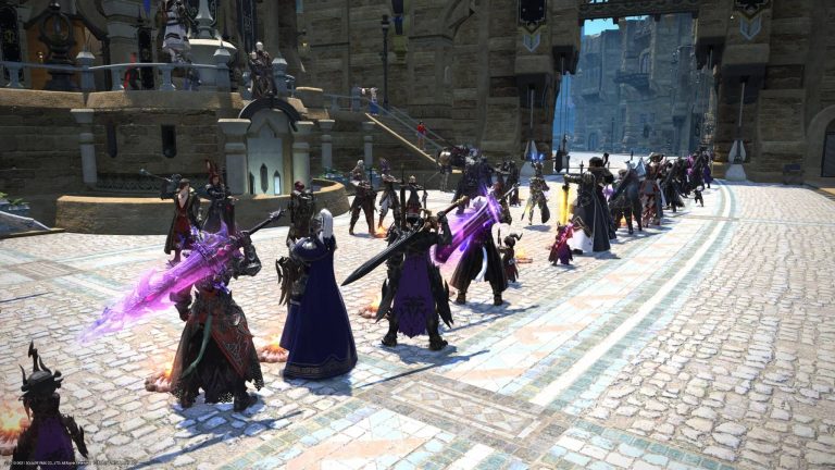 Final Fantasy XIV: i giocatori dell'MMORPG rendono omaggio ...