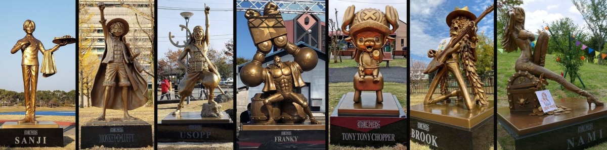 one piece japan statues