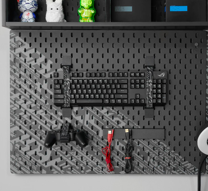 HUVUDSPELARE scrivania da gaming, nero, 140x80 cm - IKEA Italia