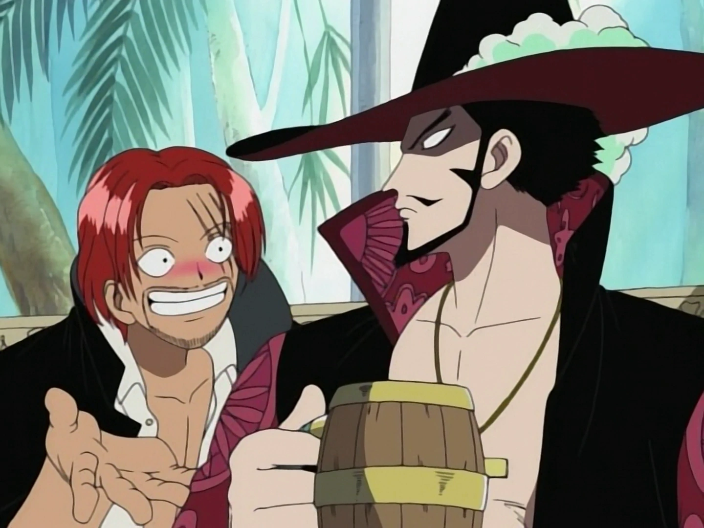 One Piece e la forza di Mihawk 