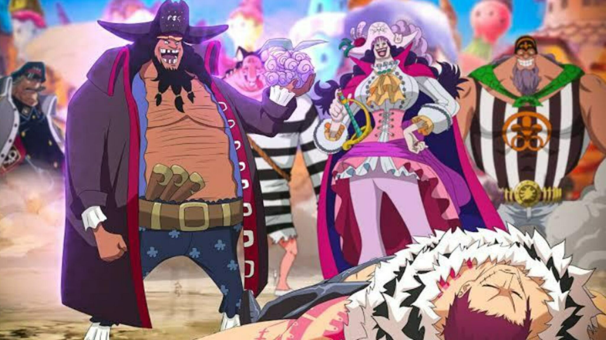 One Piece, chi sono i due sottoposti di Barbanera che hanno subito l