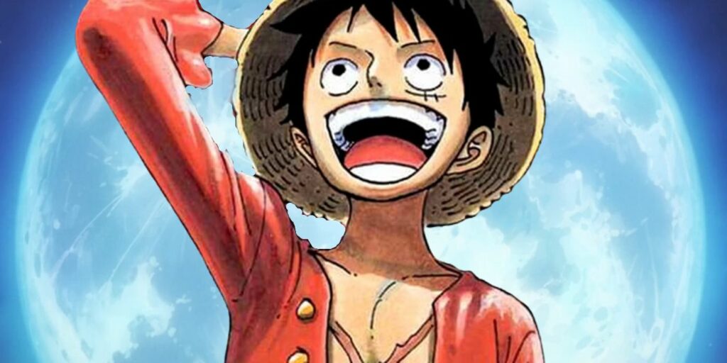 one piece luffy moon