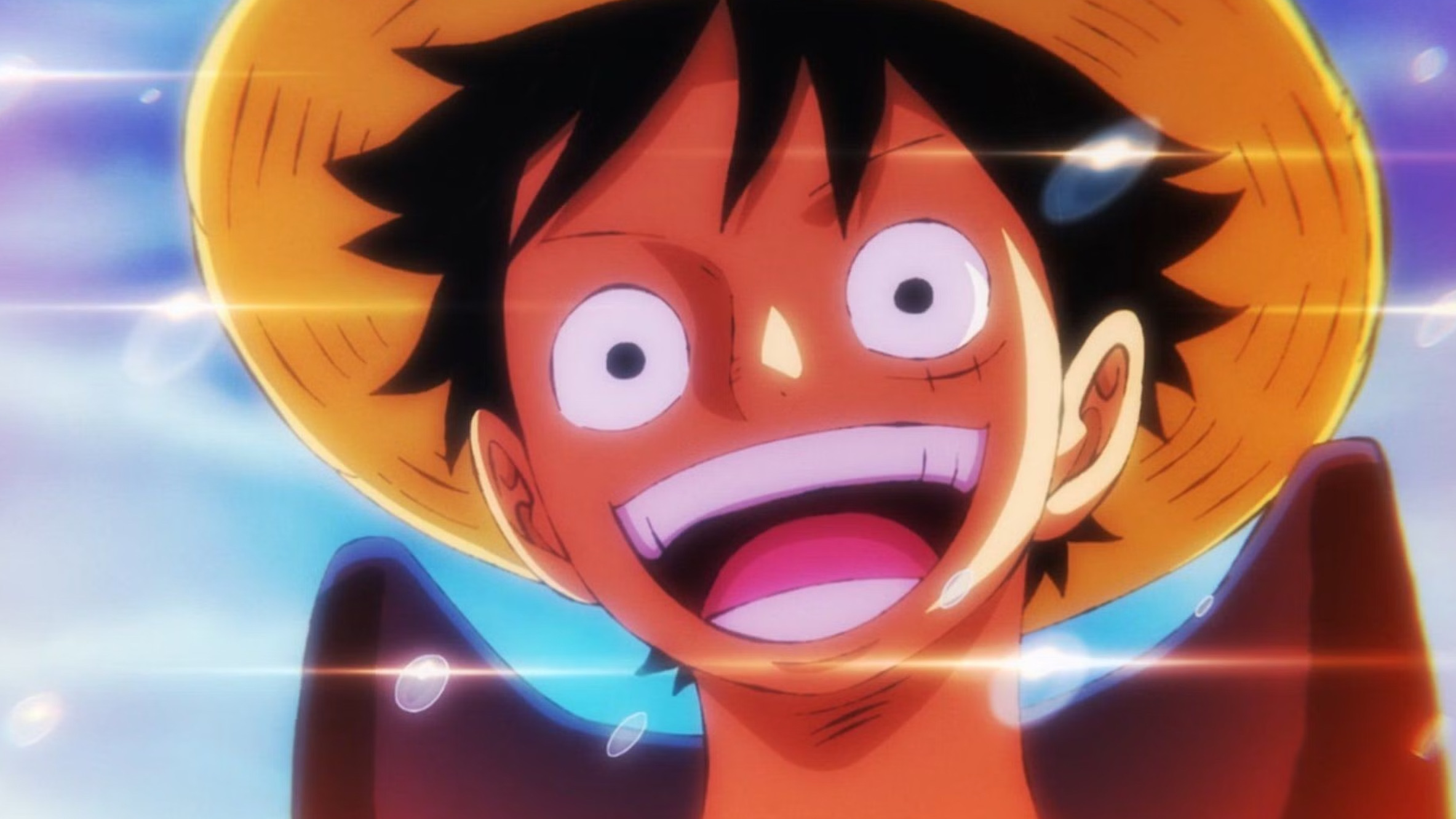 Luffy di One Piece, nel suo aspetto nell’anime