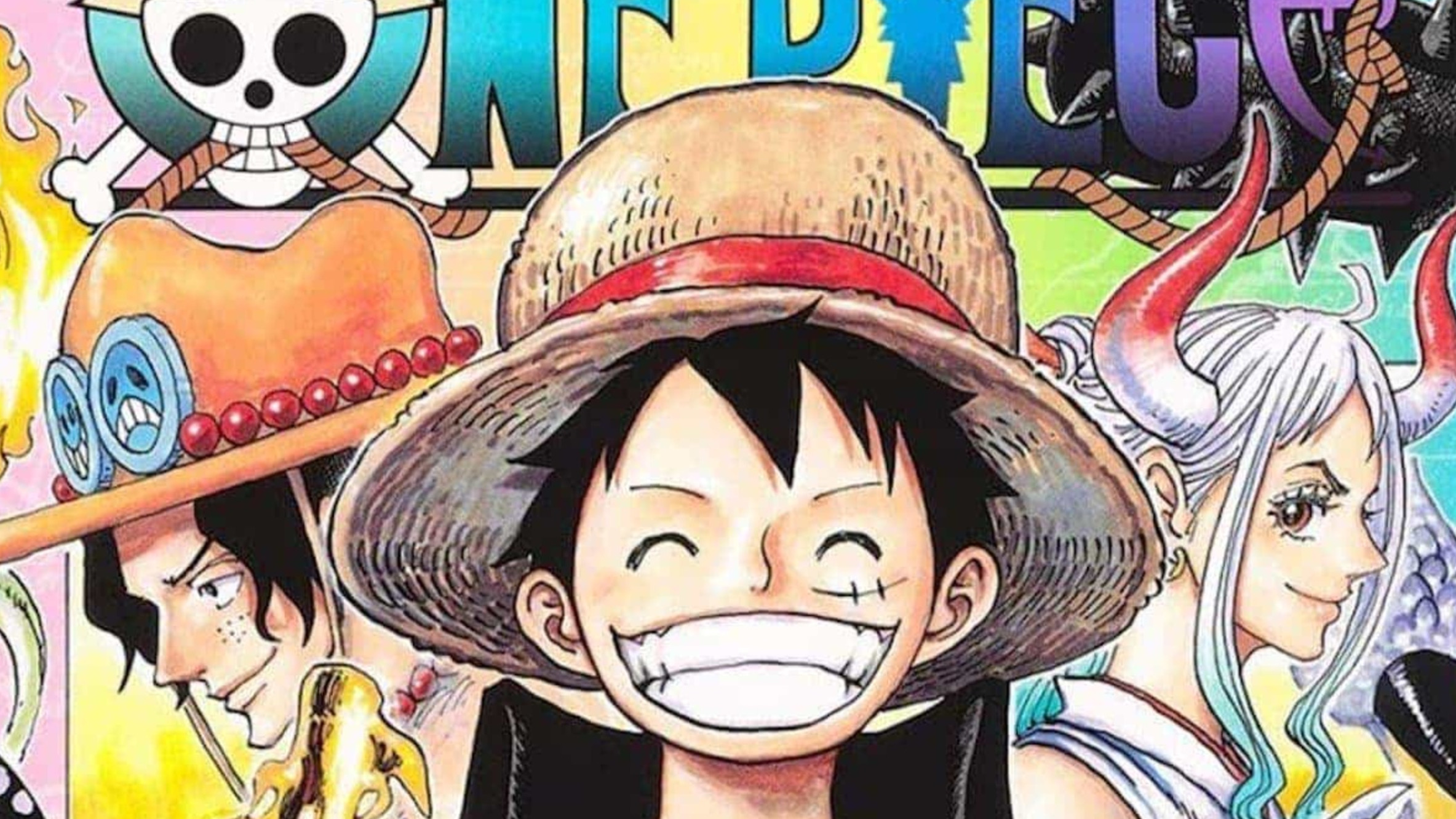 Ace, Luffy e Yamato di One Piece