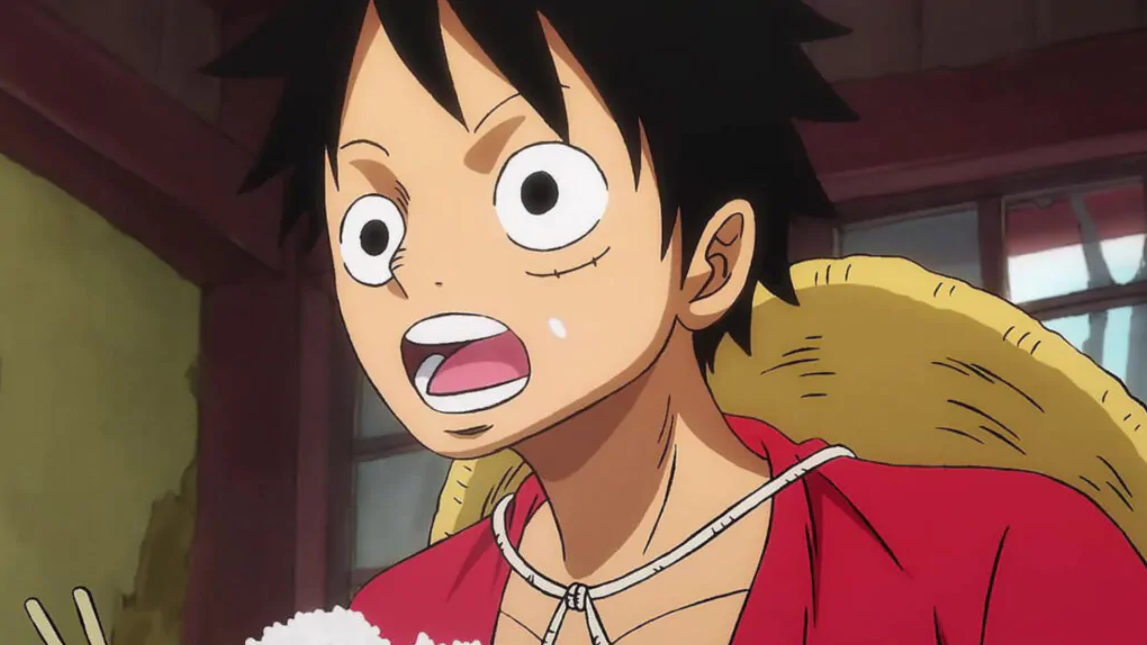 Luffy nell'anime di One Piece