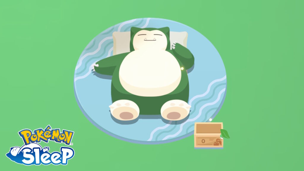 Pokémon Sleep Shiny Snorlax Verde