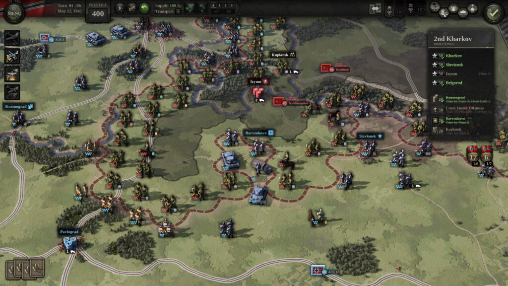 Unity of Command: Stalingrad Campaign screenshot di gioco