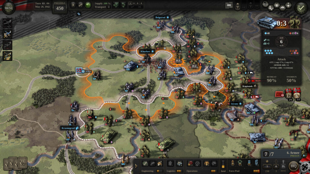 Unity of Command: Stalingrad Campaign screenshot di gioco