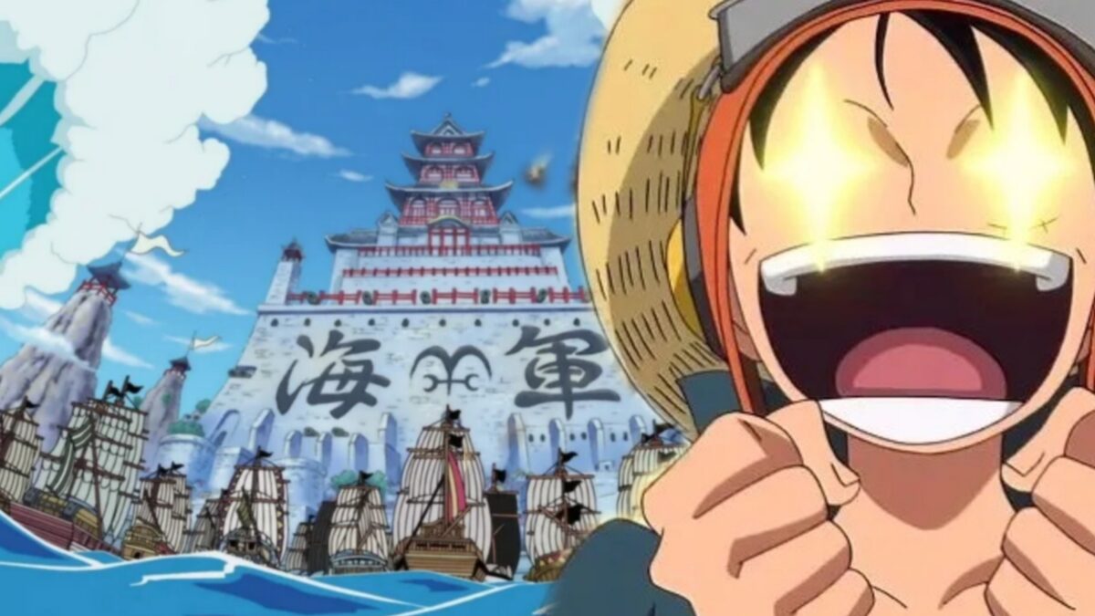 One Piece, un fan ha ricreato la guerra di Marineford con 1 milione di