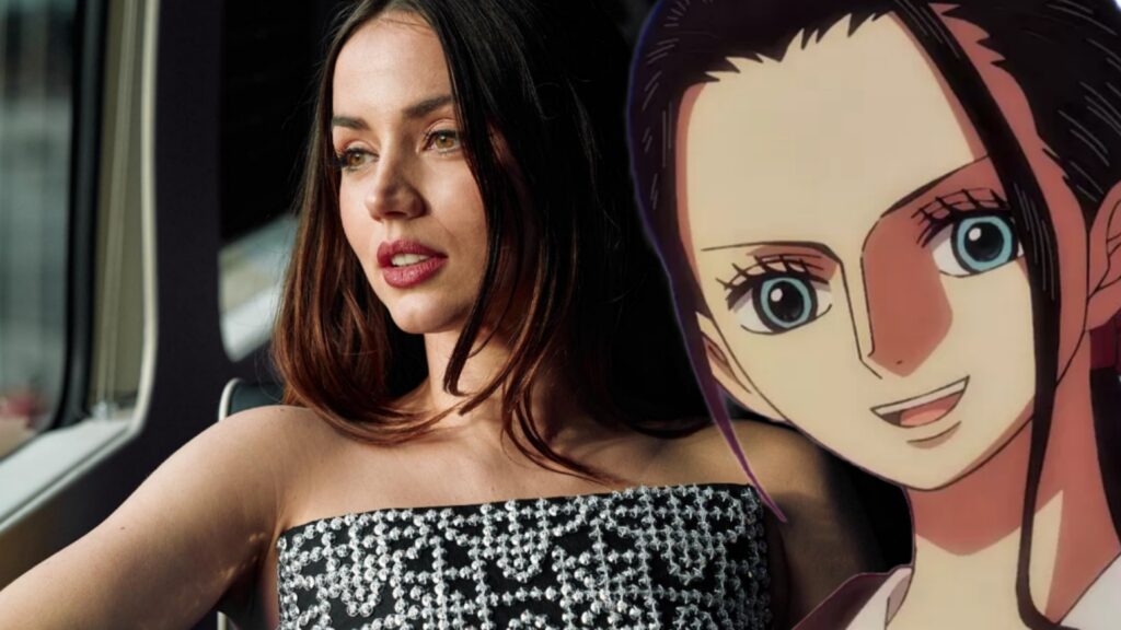 Ana de Armas e Nico Robin di One Piece