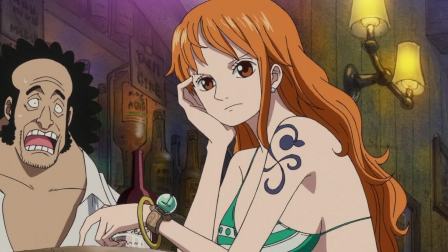 One Piece Nami In Questo Cosplay Conquista Con Il Suo Fascino I Clienti Del Bar 3486