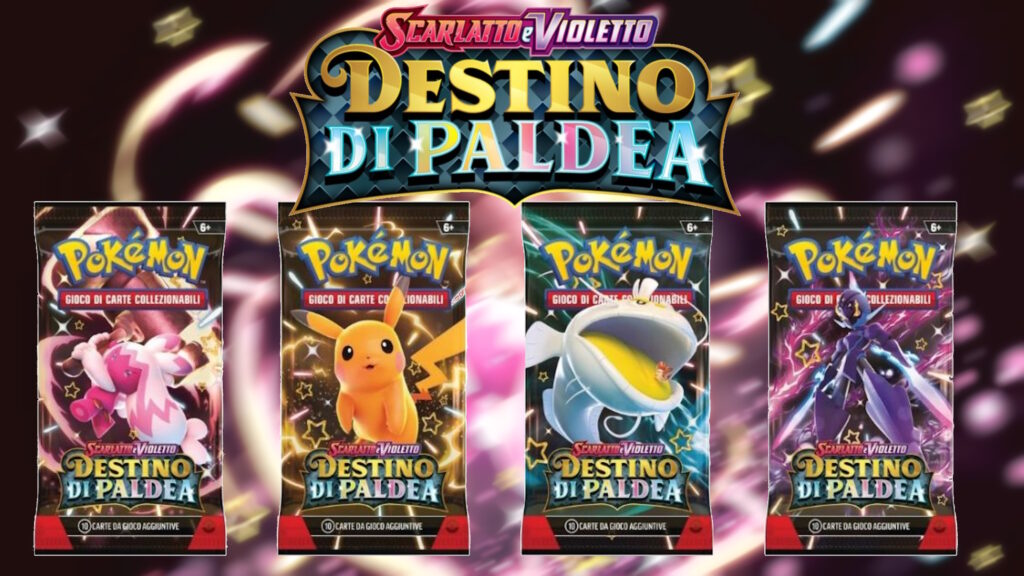 Espansione di Carte Pokémon Destino di Paldea