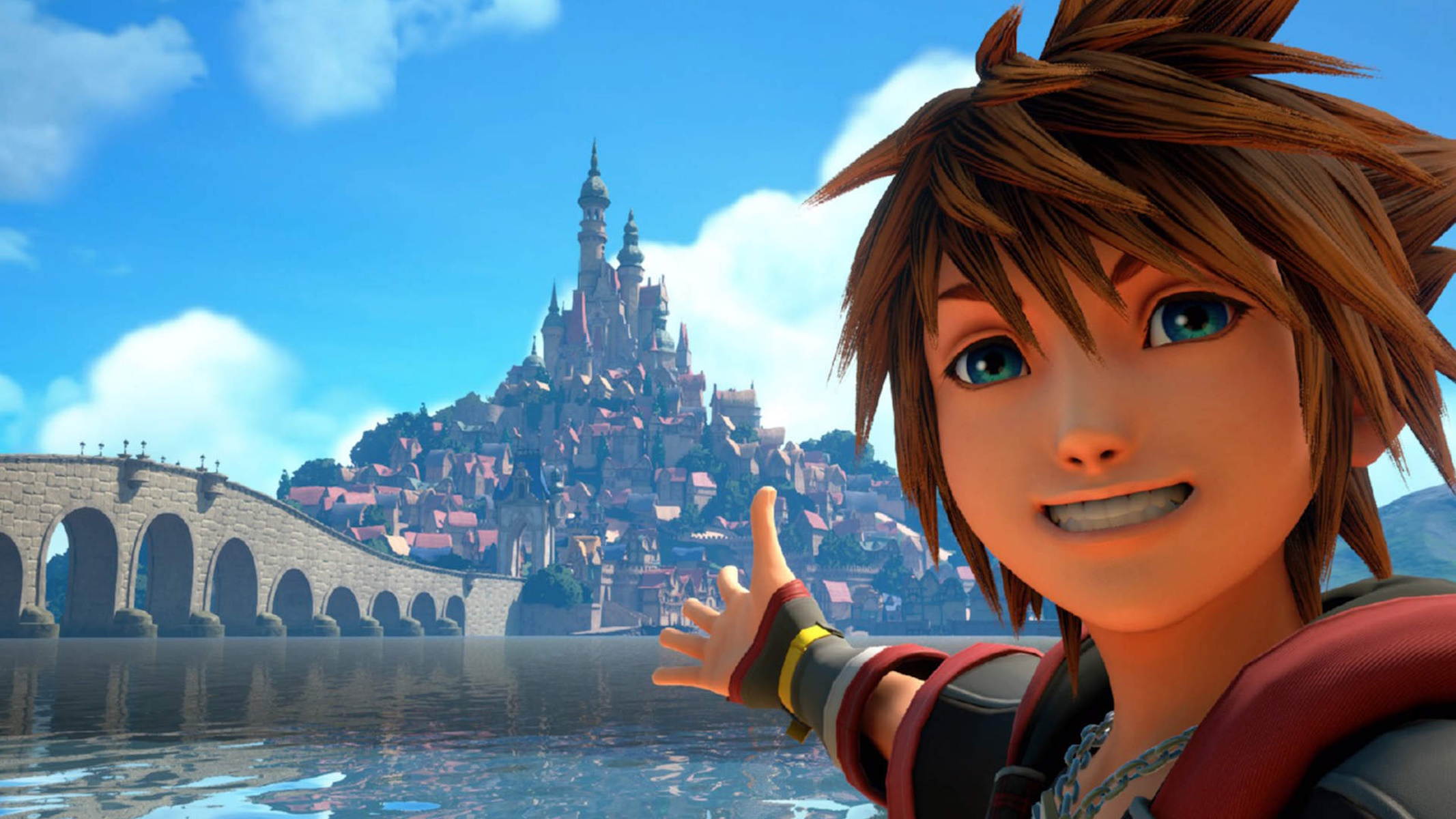 Kingdom Hearts 3 Selfie di Sora