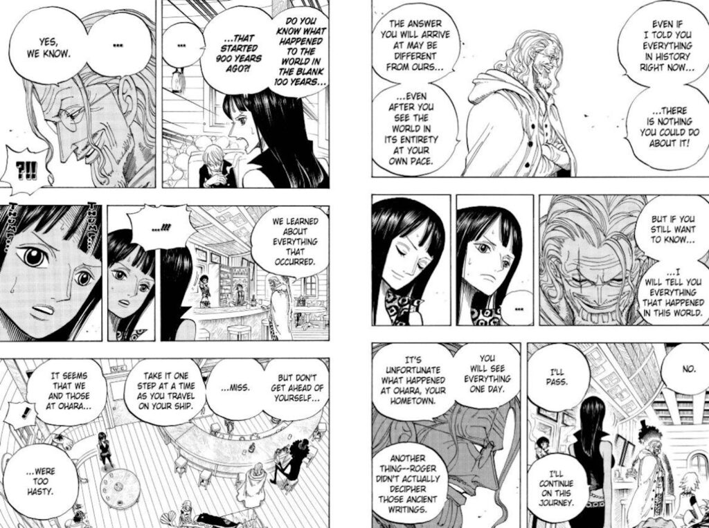 One Piece vignetta del capitolo 507