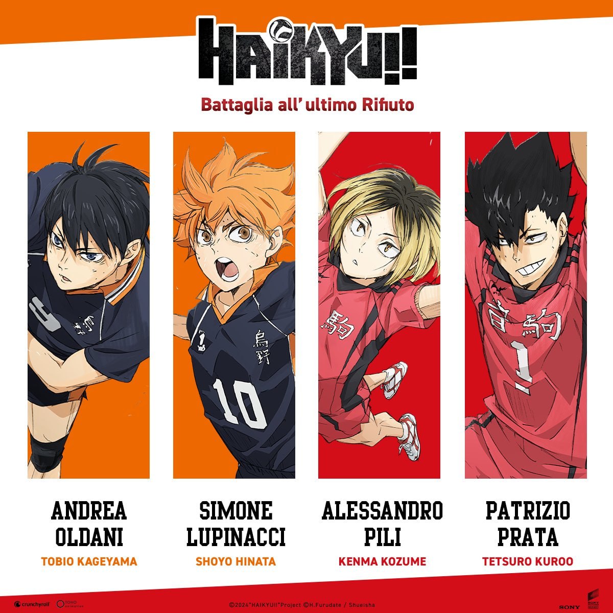 Haikyuu!! The Dumpster Battle, rivelato il cast italiano del film