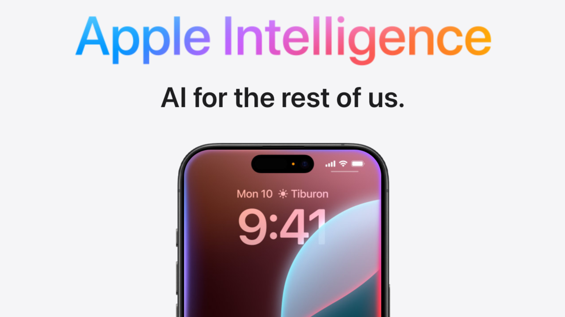 Apple Intelligence con iPhone