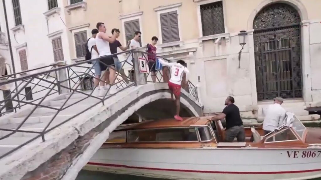 La bravata di IShowSpeed a Venezia