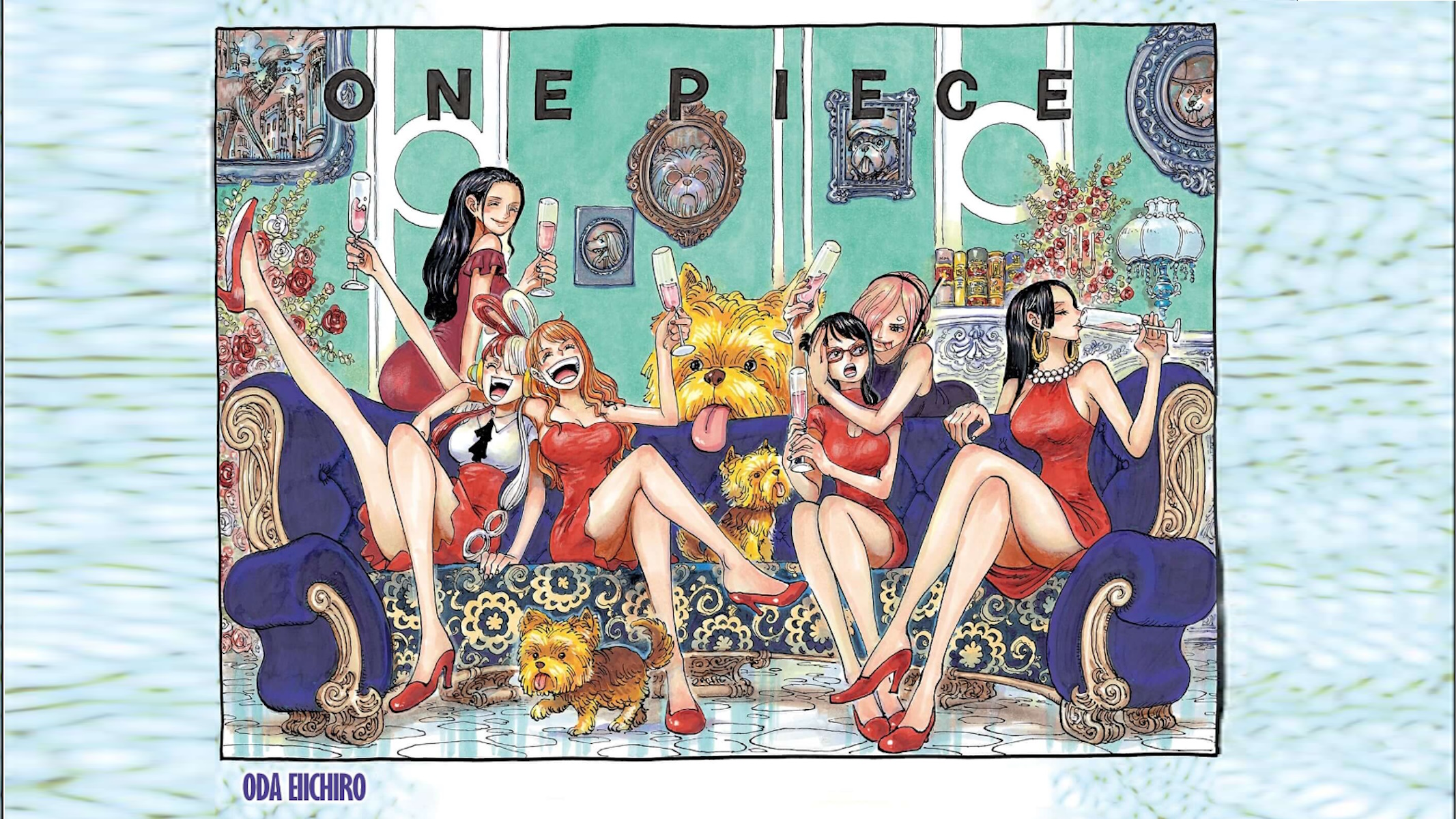 One Piece immagine di copertina del capitolo 1108