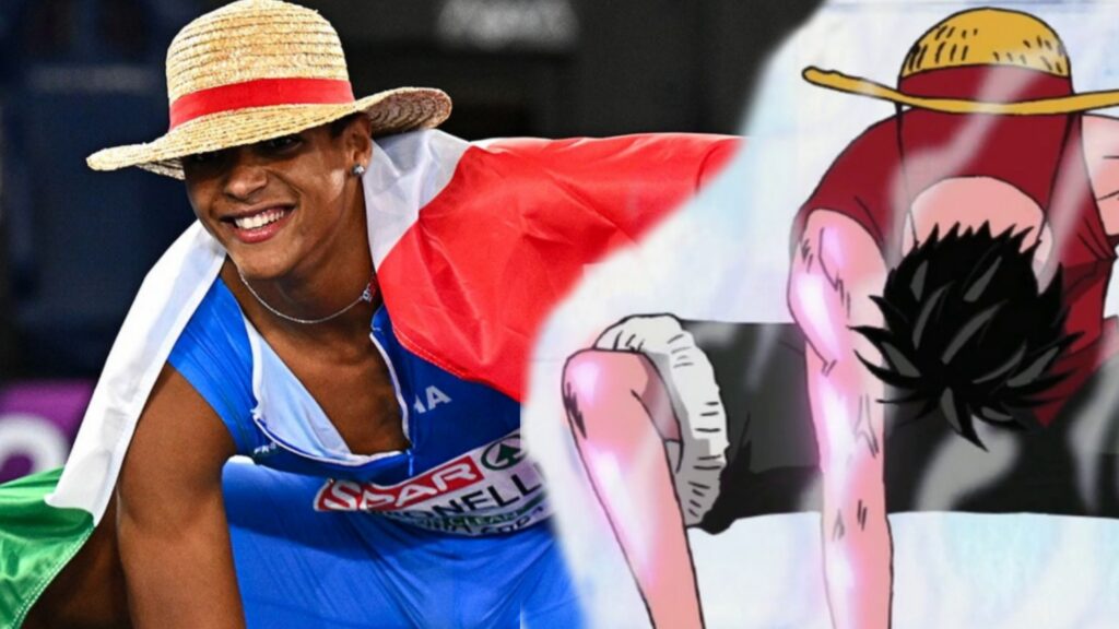 Lorenzo Simonelli e Luffy di One Piece