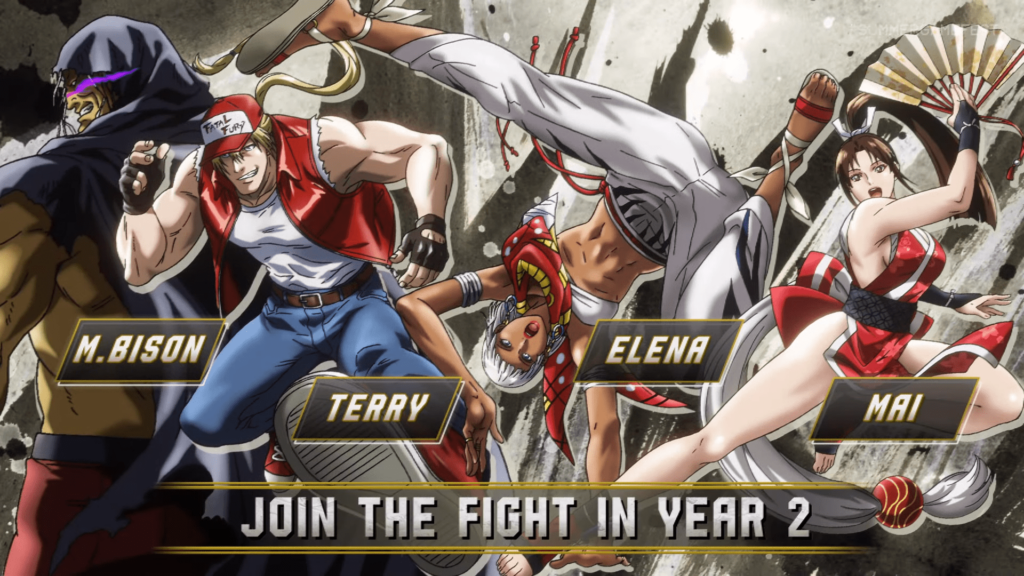 Personaggi DLC Year 2 crossover fatal fury in Street Fighter 6