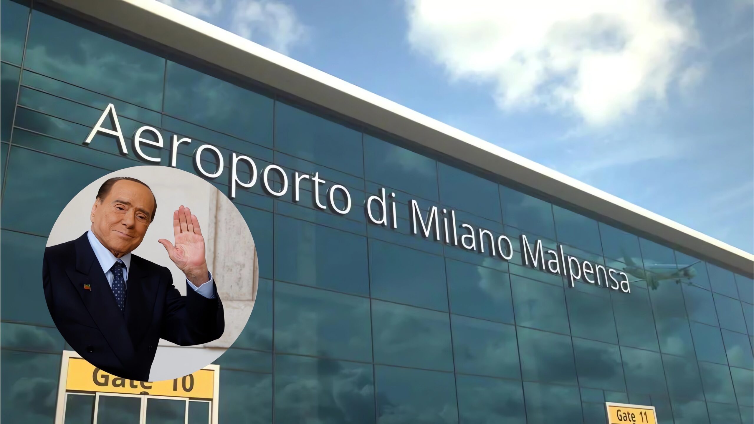 Silvio Berlusconi, Milano Malpensa