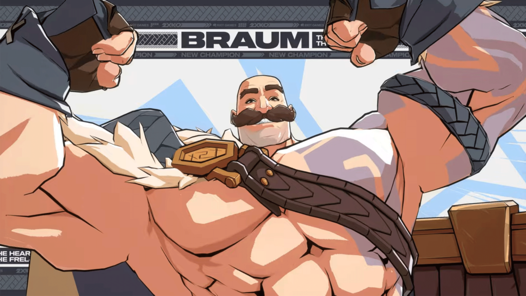 Braum 2XKO reveal trailer copertina