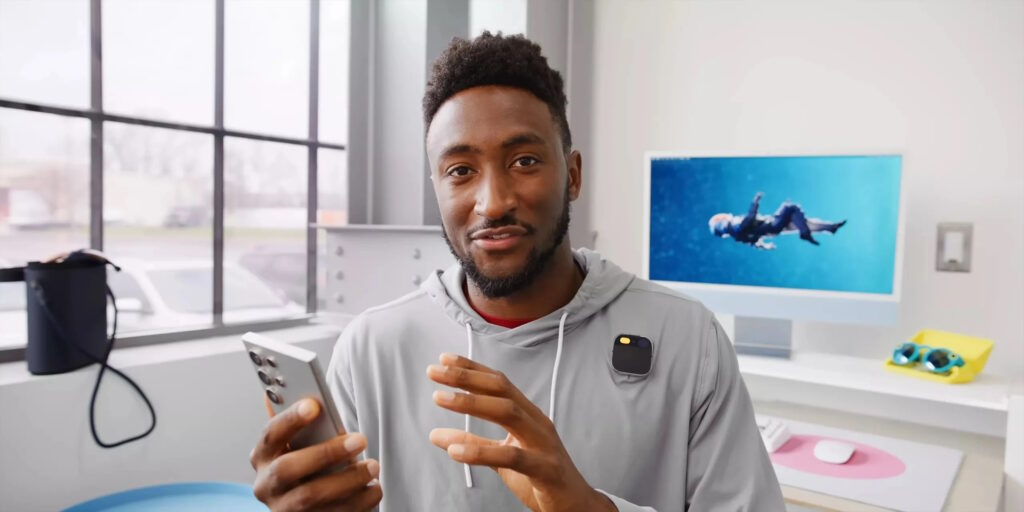 Marques Brownlee YouTuber incentrato sulla tecnologia