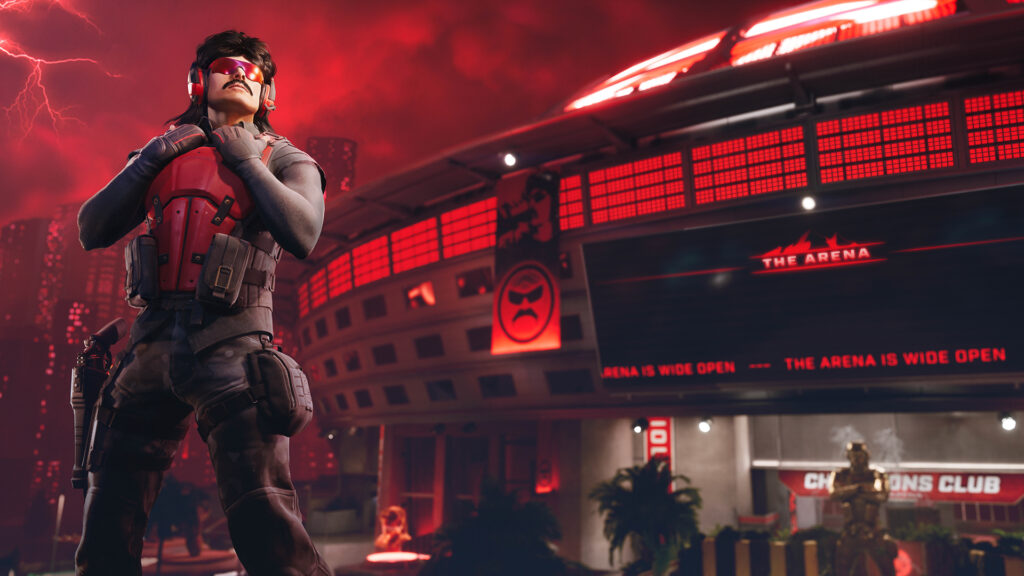 Dr Disrespect The Arena