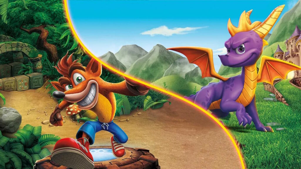 Crash e Spyro remastered