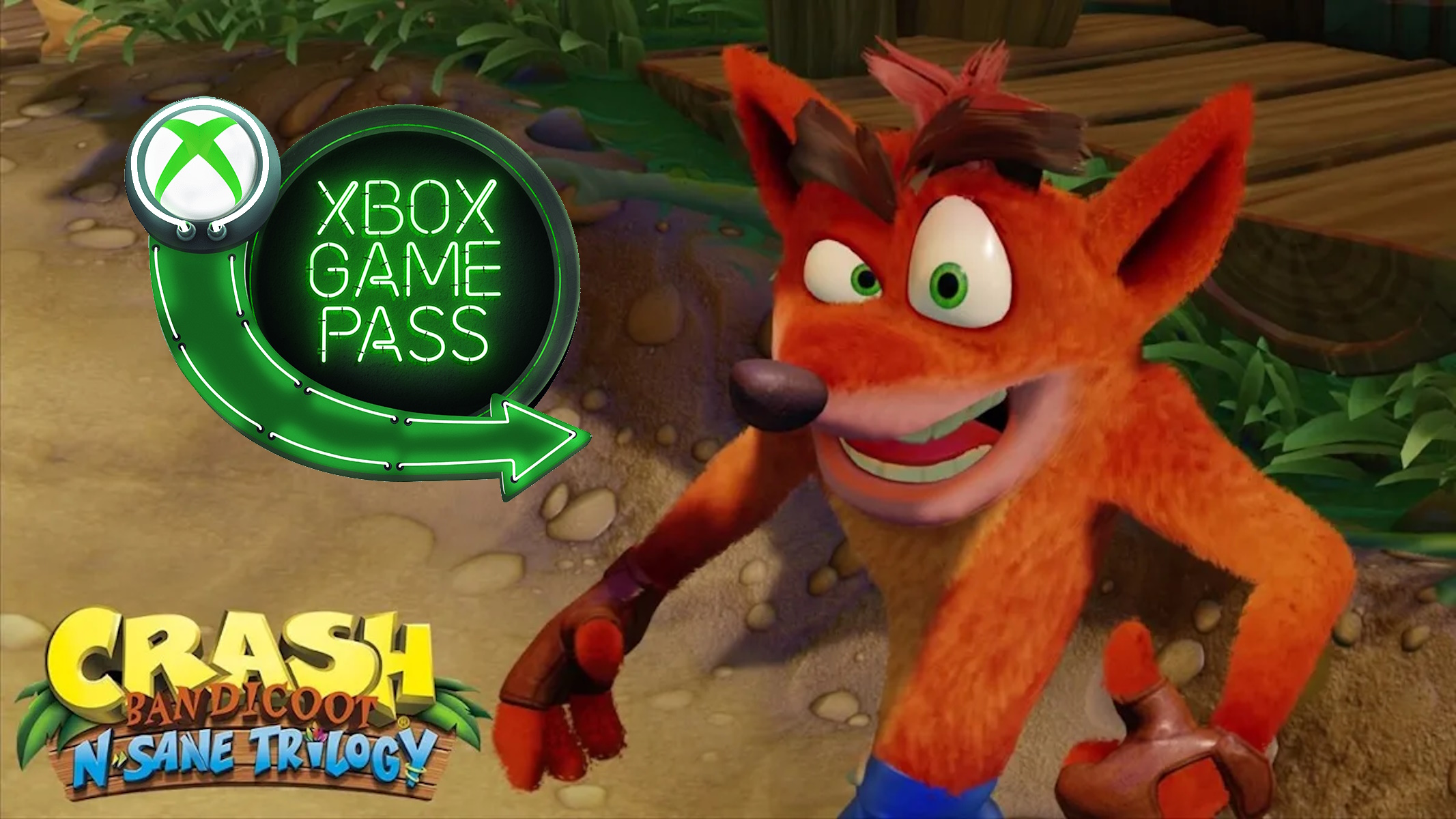 Xbox Game Pass su Crash N. Sane Trilogy