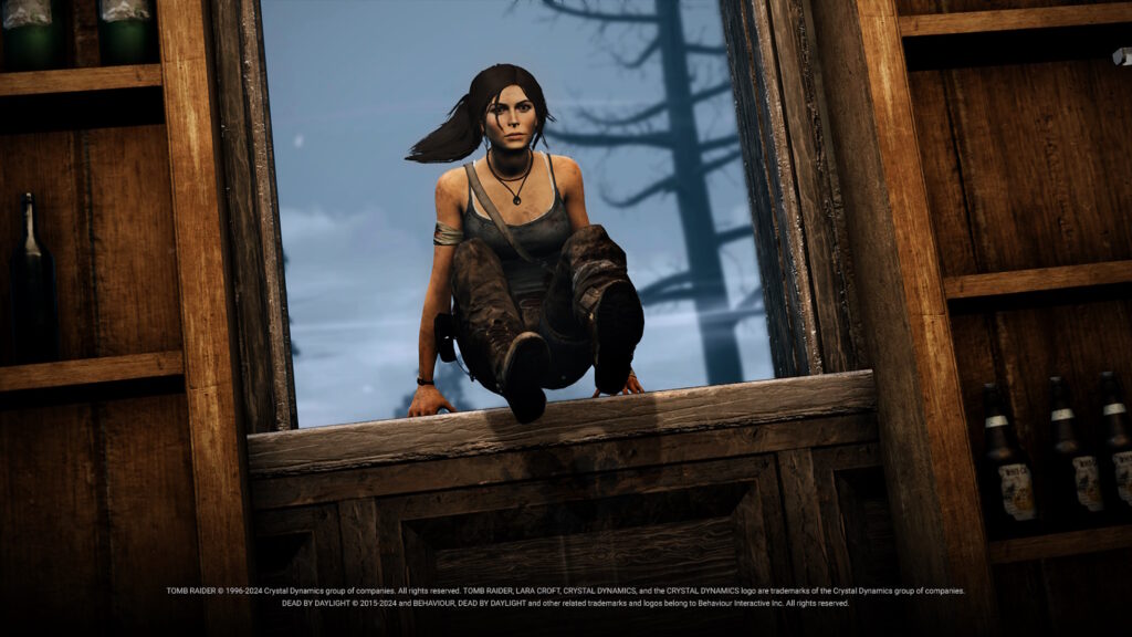 Dead By Daylight Sopravvissuta Lara Croft