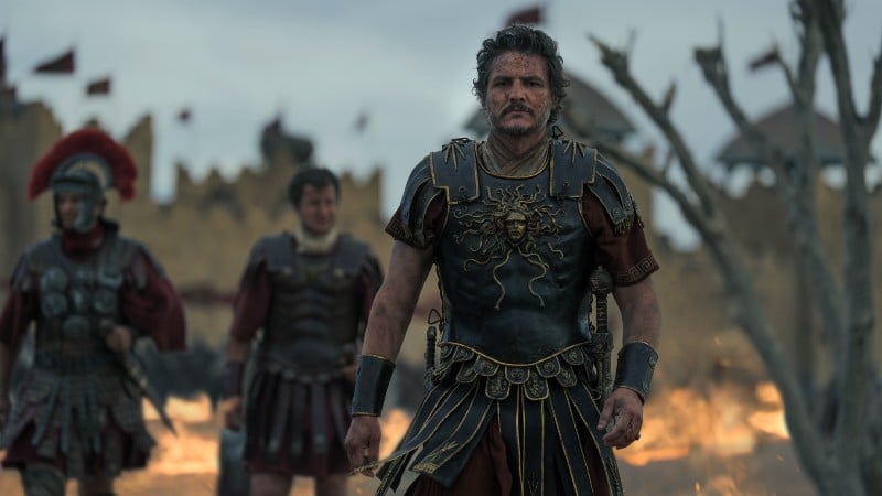 Pedro Pascal ne Il gladiatore 2