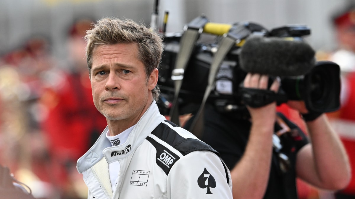 Brad Pitt in F1