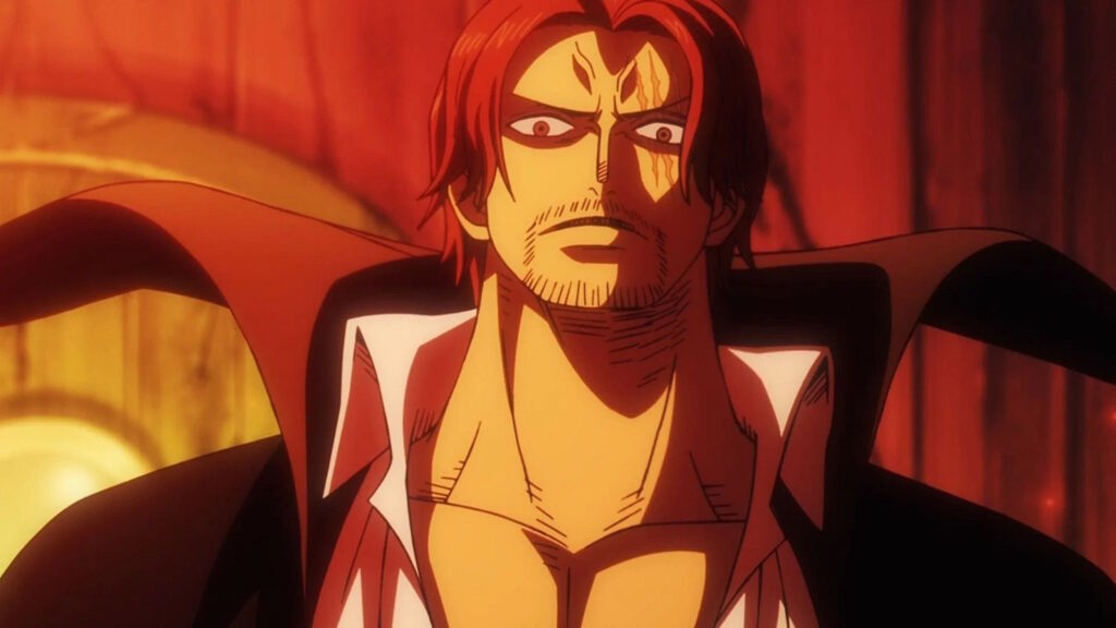 La presenza imponente di Shanks di One Piece