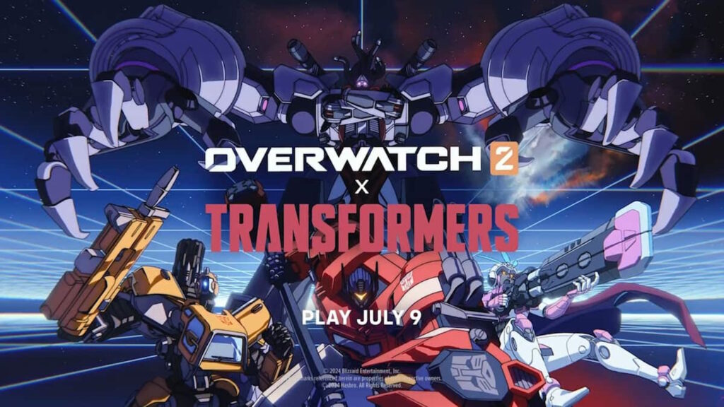 Overwatch 2 x Transformers copertina ufficiale