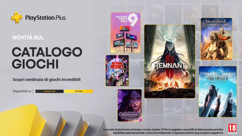 PlayStation Plus catalogo luglio 2024 extra e premium