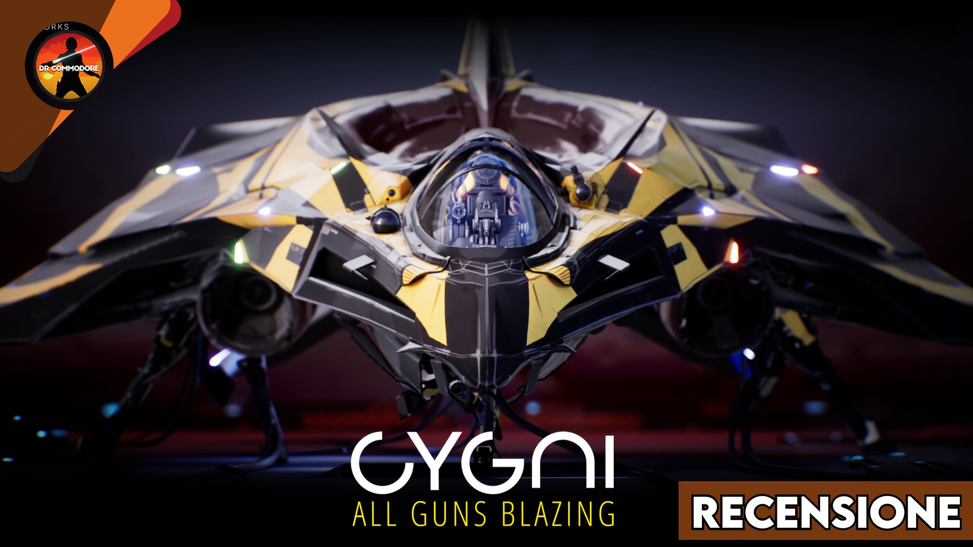 Cygni All Guns Blazing (Cover recensione)