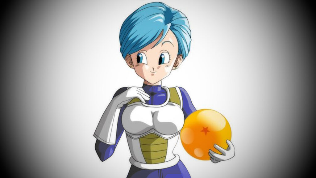 Bulma di Dragon Ball con gli abiti Saiyan di Vegeta