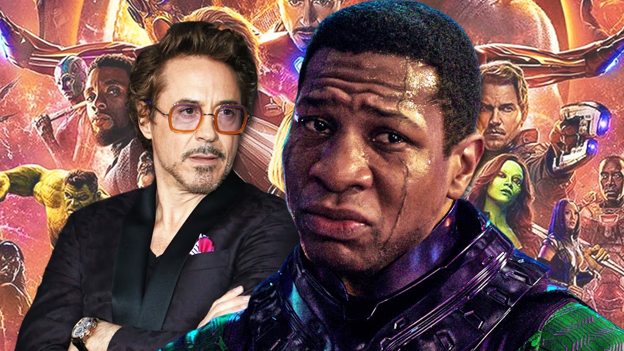 Jonathan Majors e Robert Downey JR.