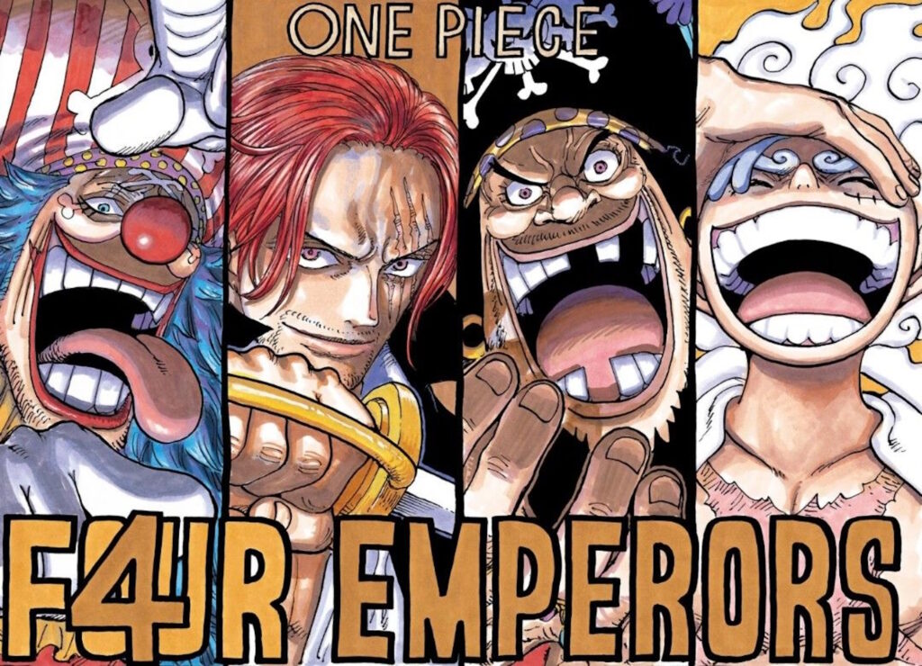 One Piece TCG Set dedicato ai 4 imperatori