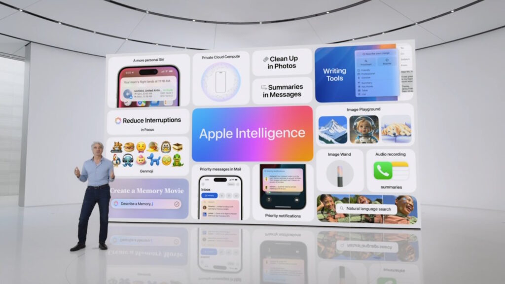 Presentazione in anteprima di Apple Intelligence