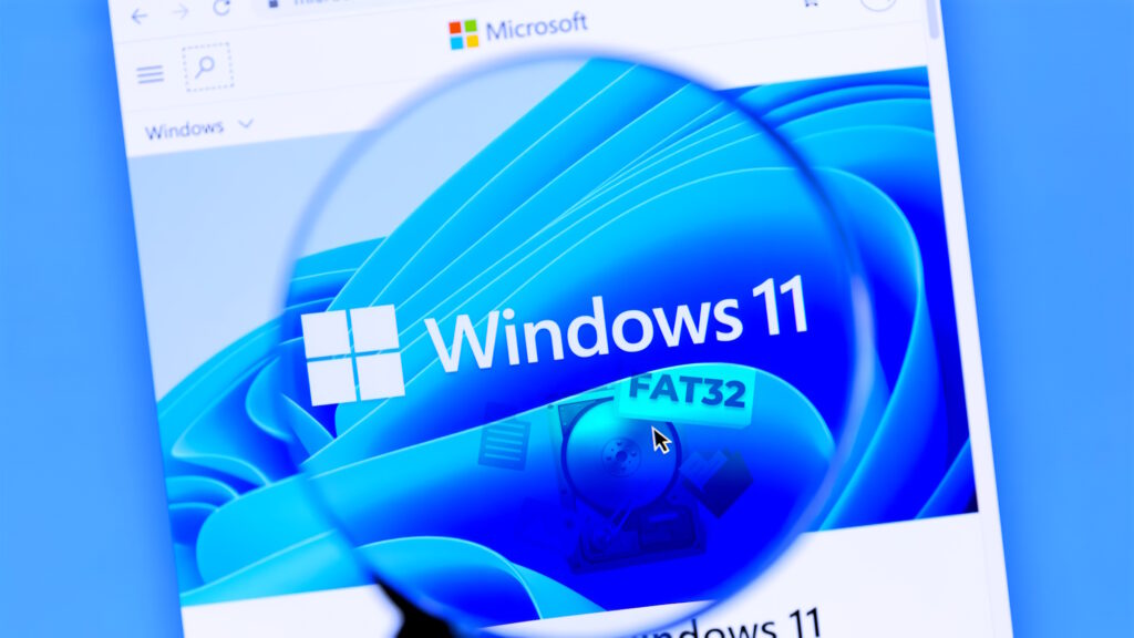 Microsoft estende le partizioni fat32 su windows 11