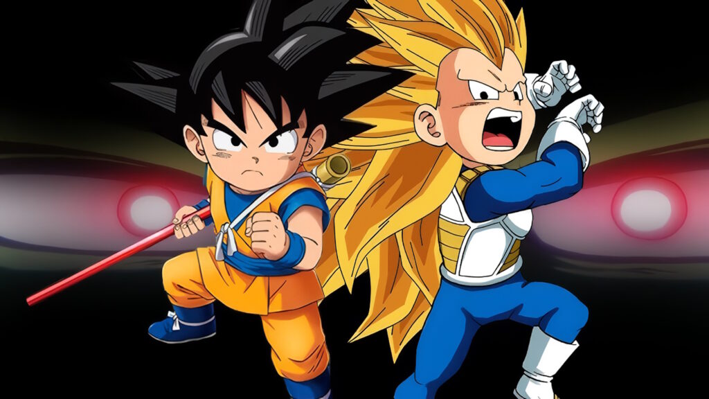 Dragon Ball Daima con Vegeta SSJ3 in fanart