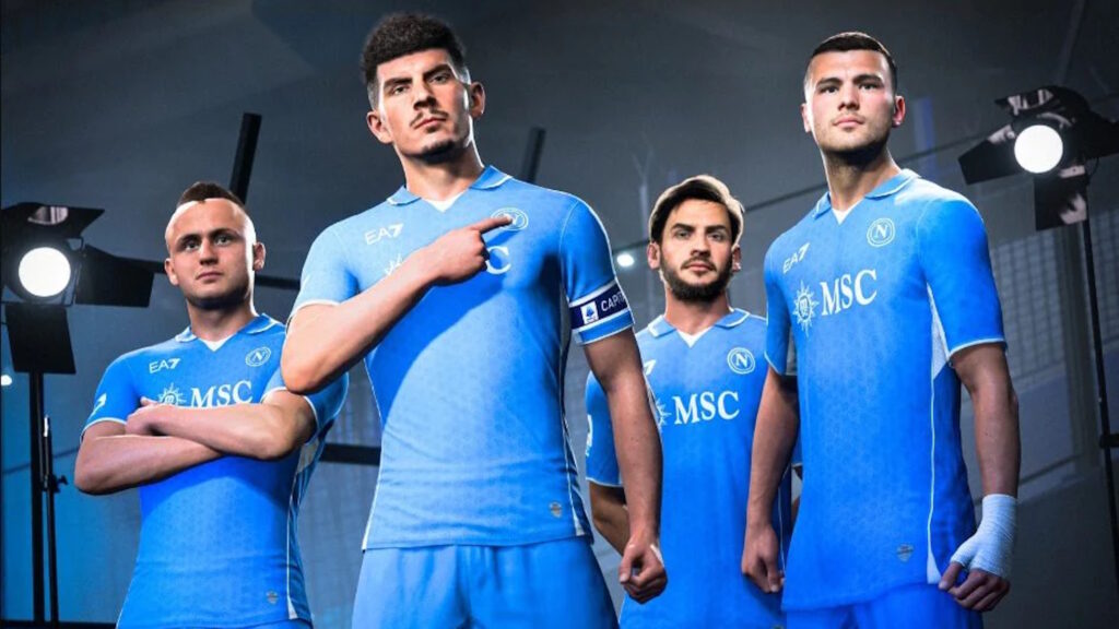 EA Sports FC 25 i calciatori del Napoli