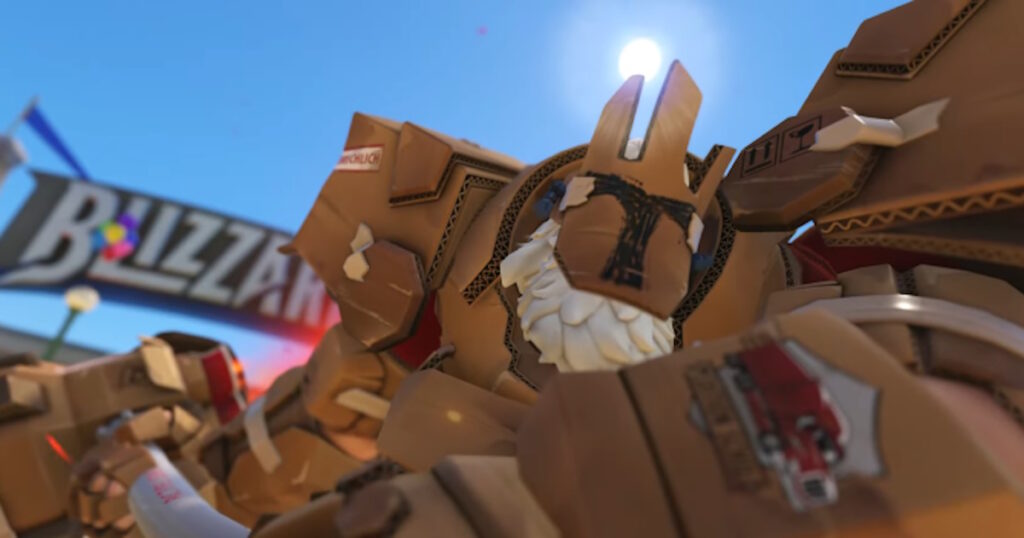 Reinhardt di Cartone su Overwatch 2