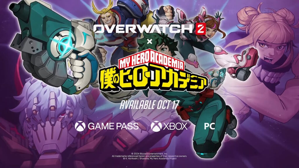 Collaborazione tra Overwatch 2 e My Hero Academia