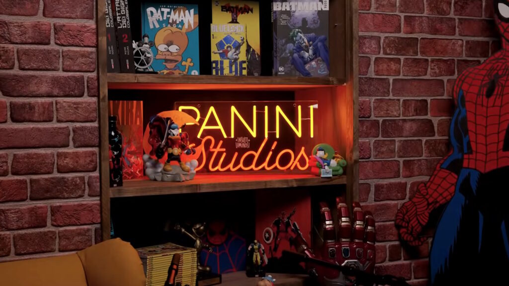 Gli studios Panini nel podcast