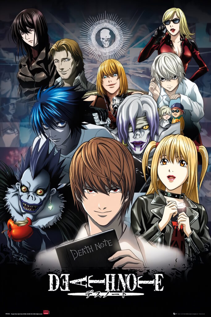 Key art dell'anime di Death Note