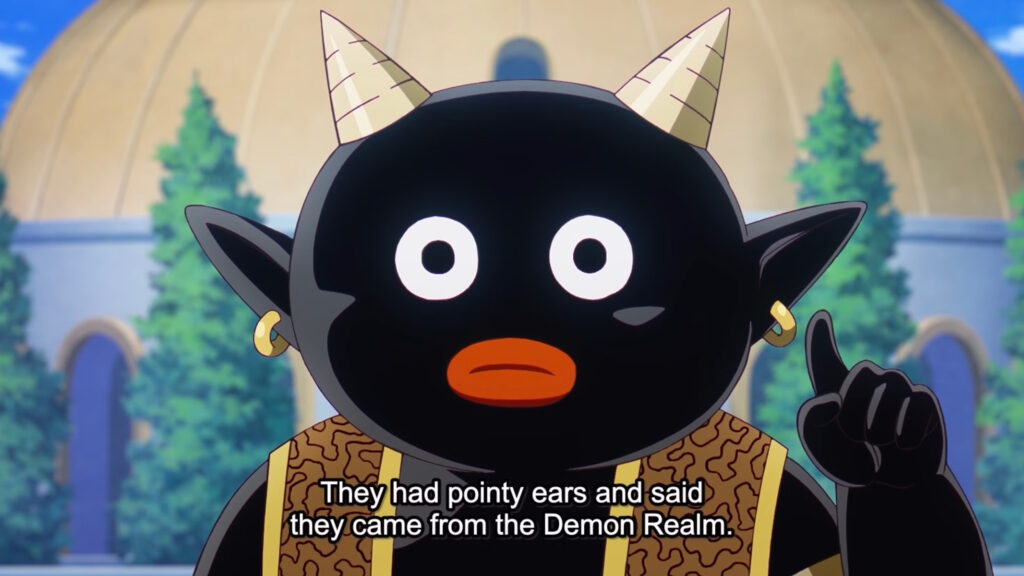 La frase sul Regno dei Demoni di Mr. Popo in Dragon Ball DAIMA